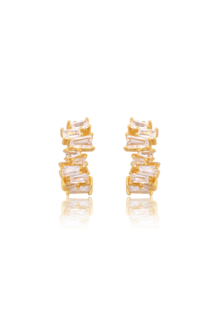 
                  
                    Load image into Gallery viewer, 18ct Gold Bonnie Earrings – Australia&amp;#39;s Bridal Secret
                  
                