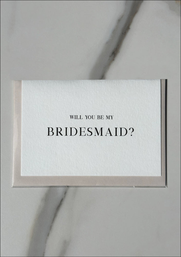 
                  
                    Load image into Gallery viewer, BRIDESMAID CARD
                  
                