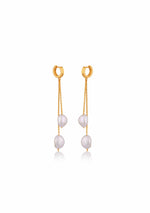 Carla Bridal 18ct Gold Earrings | Australian Wedding Jewel