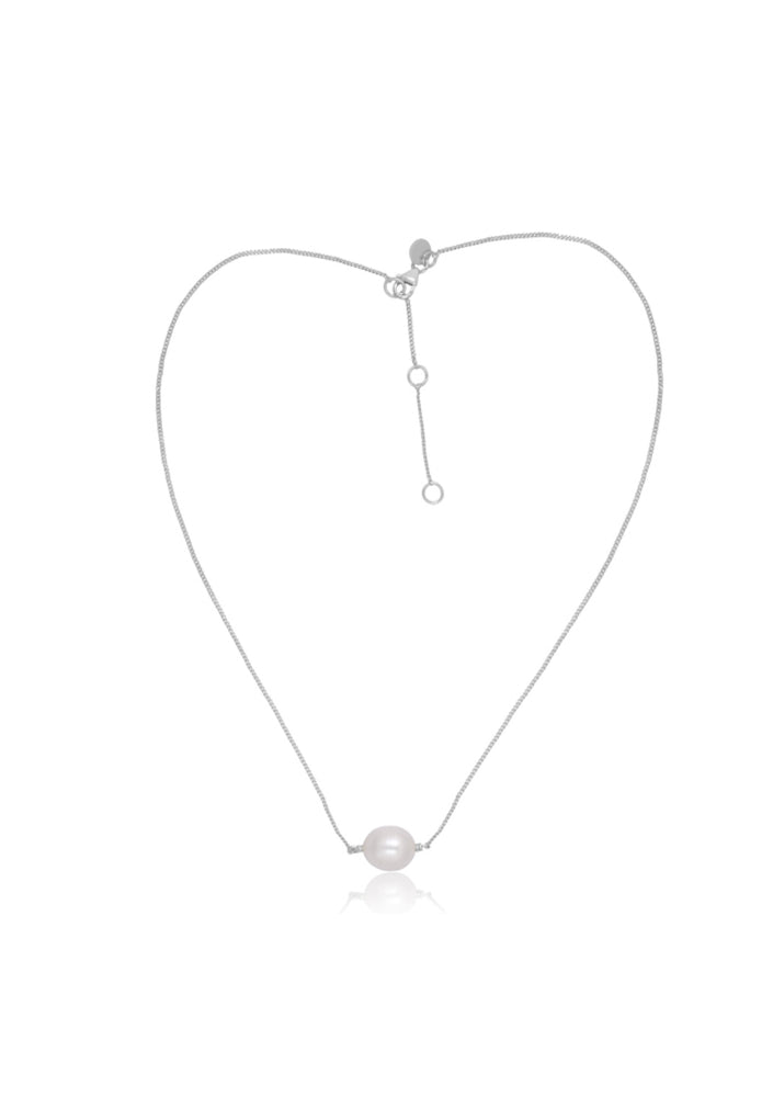 Elegant CLARA Silver Necklace - Bridal Jewellery Australia