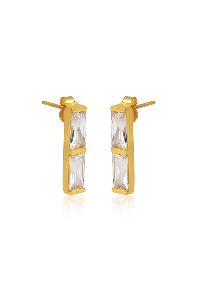 
                  
                    Load image into Gallery viewer, Goldie Small Earrings 18ct Gold | Bridal Jewellery Australia
                  
                