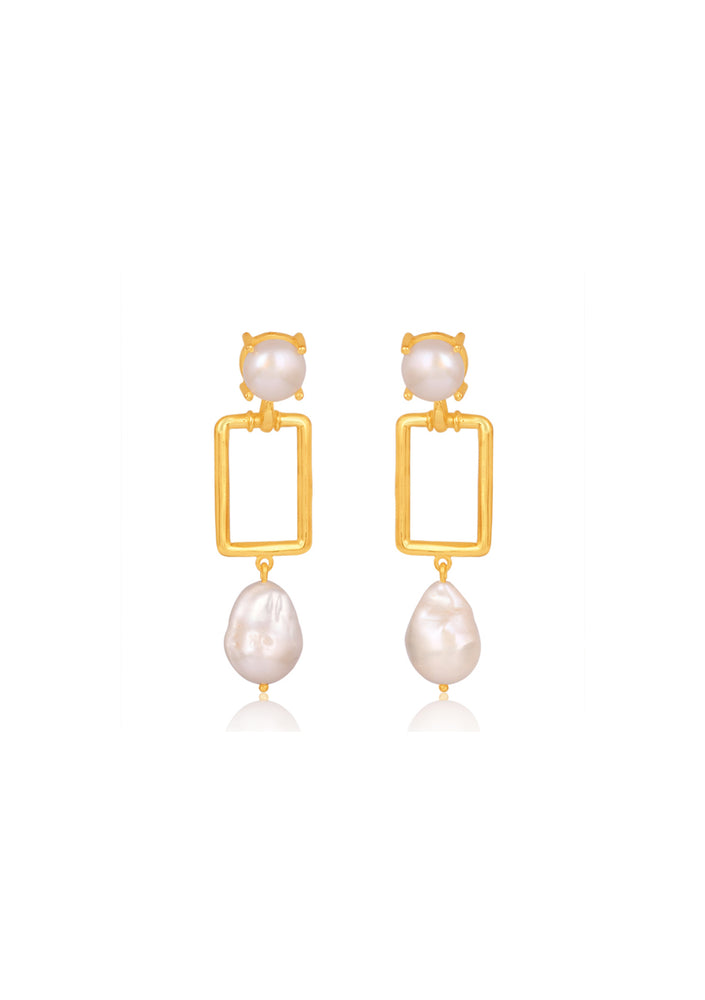 Lottie 18ct Gold Bridal Earrings - Accessories Australia