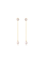Maya 18CT Gold Earrings - Modern Bridal Jewellery Australia