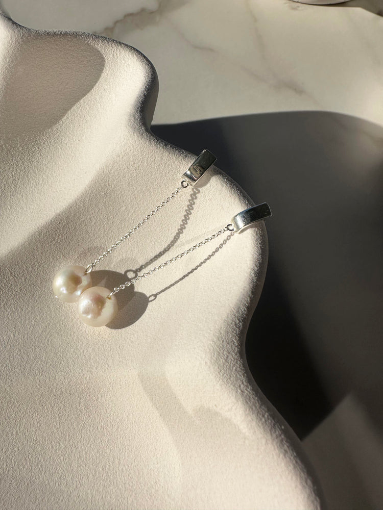 
                  
                    Load image into Gallery viewer, ADA Silver Bridal Earrings - Jewellery in Australia
                  
                