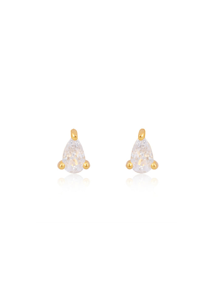 crystal wedding stud earrings