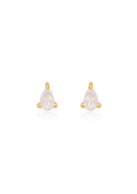 crystal wedding stud earrings