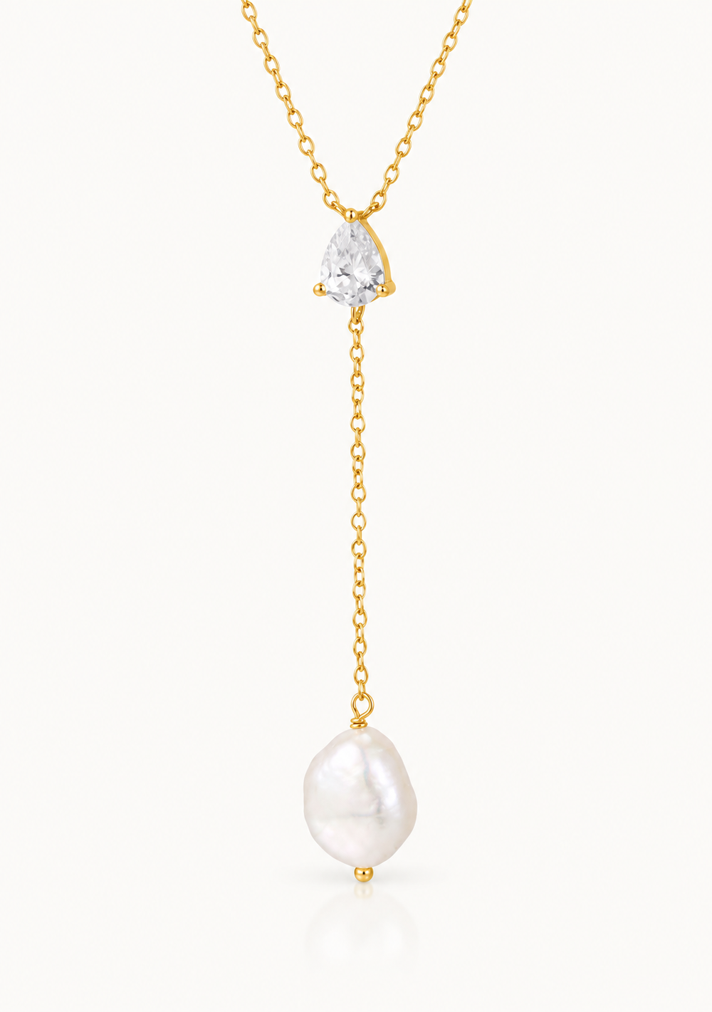 Chic pearl and crystal bridal necklace for the modern bride. Shop our stunning wedding jewellery collection 