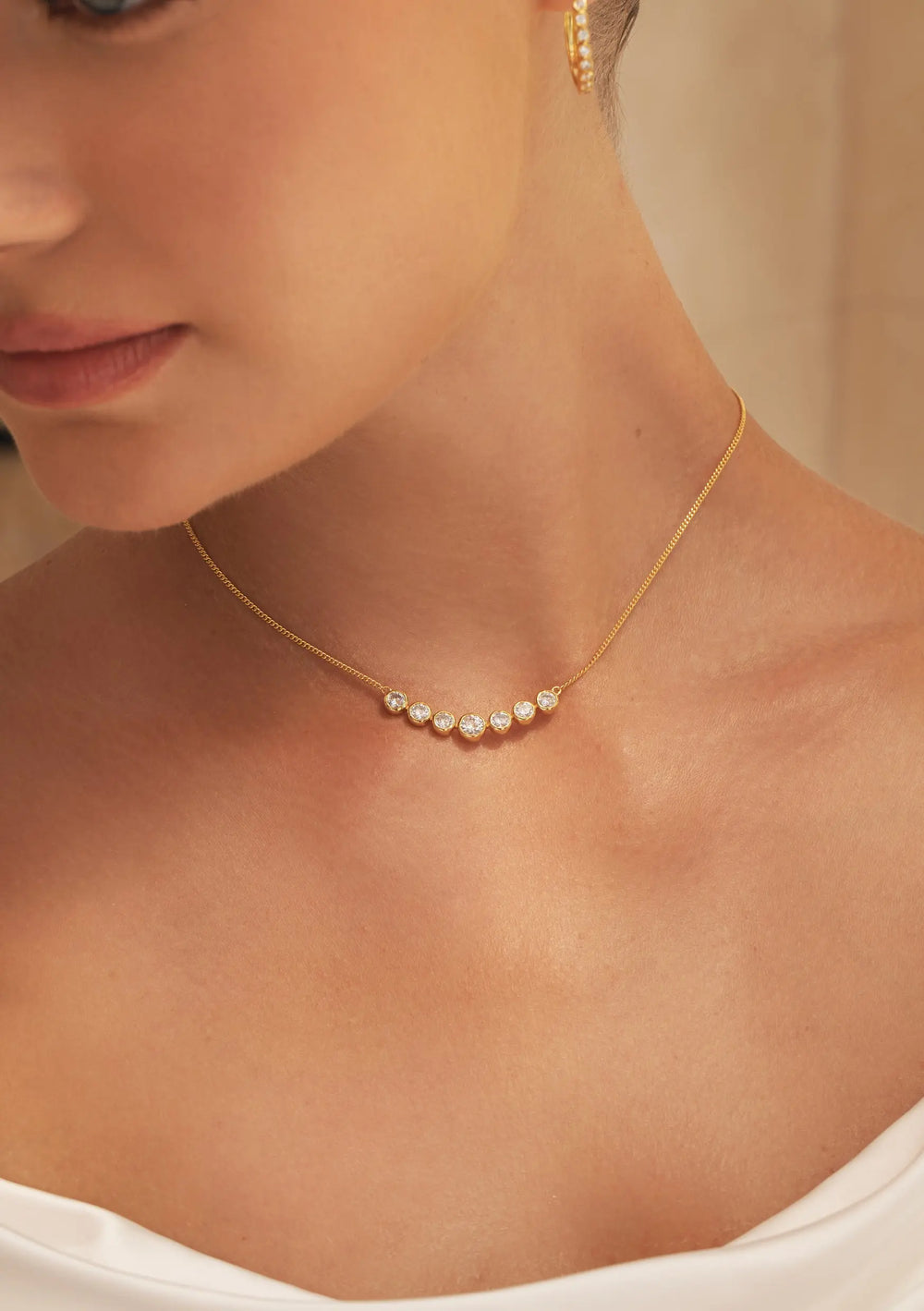 ARABELLA NECKLACE 18K GOLD Lolaknightofficial
