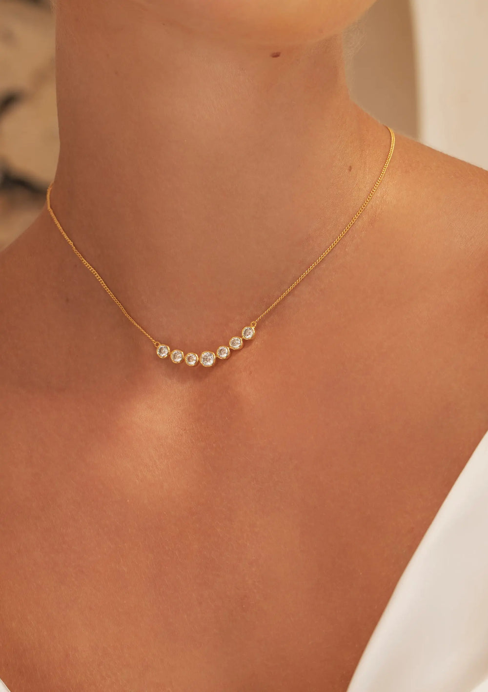 ARABELLA NECKLACE 18K GOLD Lolaknightofficial