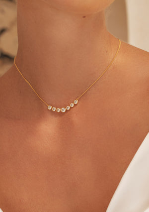 
                  
                    Load image into Gallery viewer, ARABELLA NECKLACE 18K GOLD
                  
                