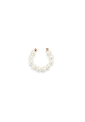 
                  
                    Load image into Gallery viewer, PRE-ORDER ASPEN PEARL EAR CUFF 18K GOLD
                  
                