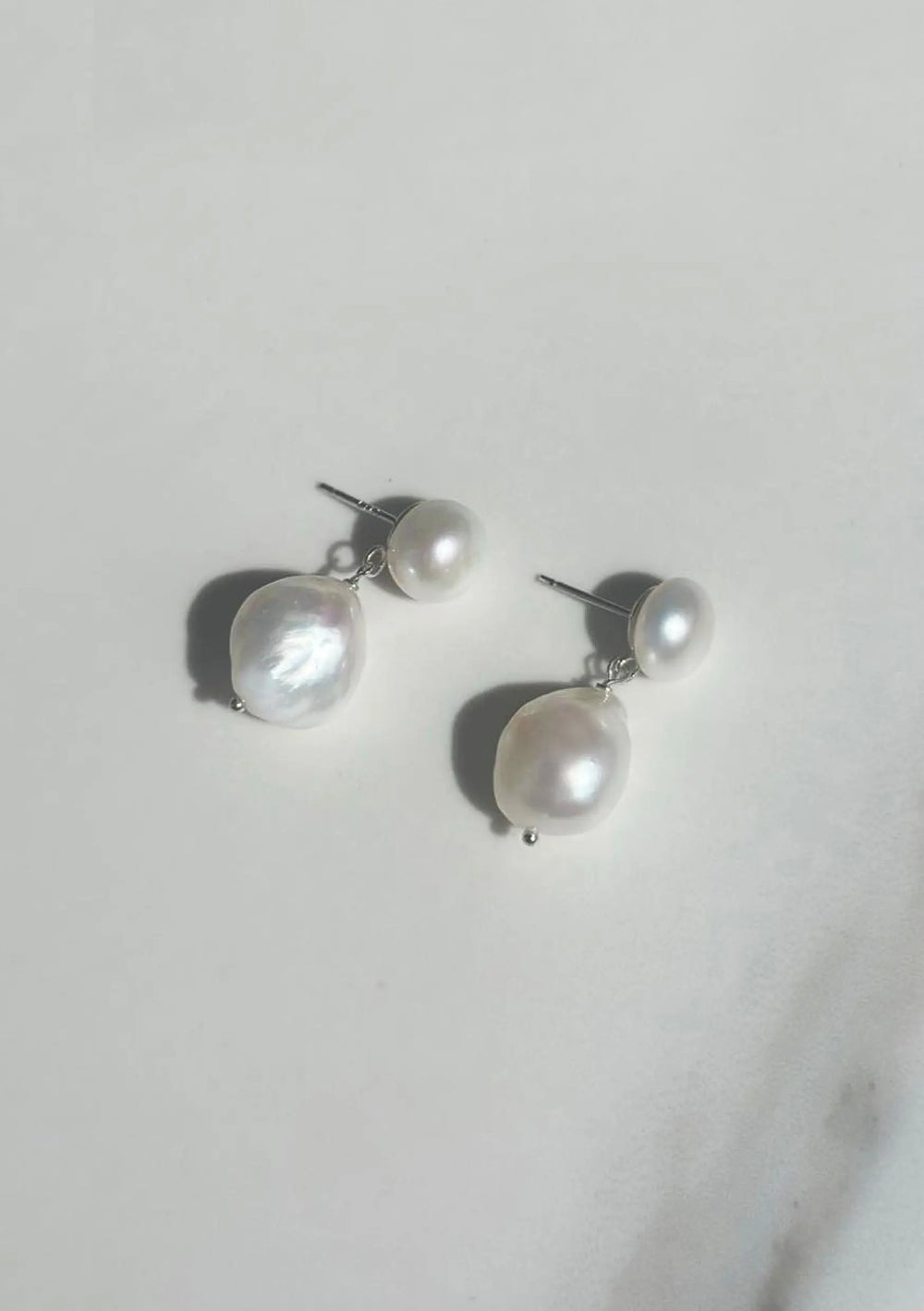 Pearl bridal earrings 