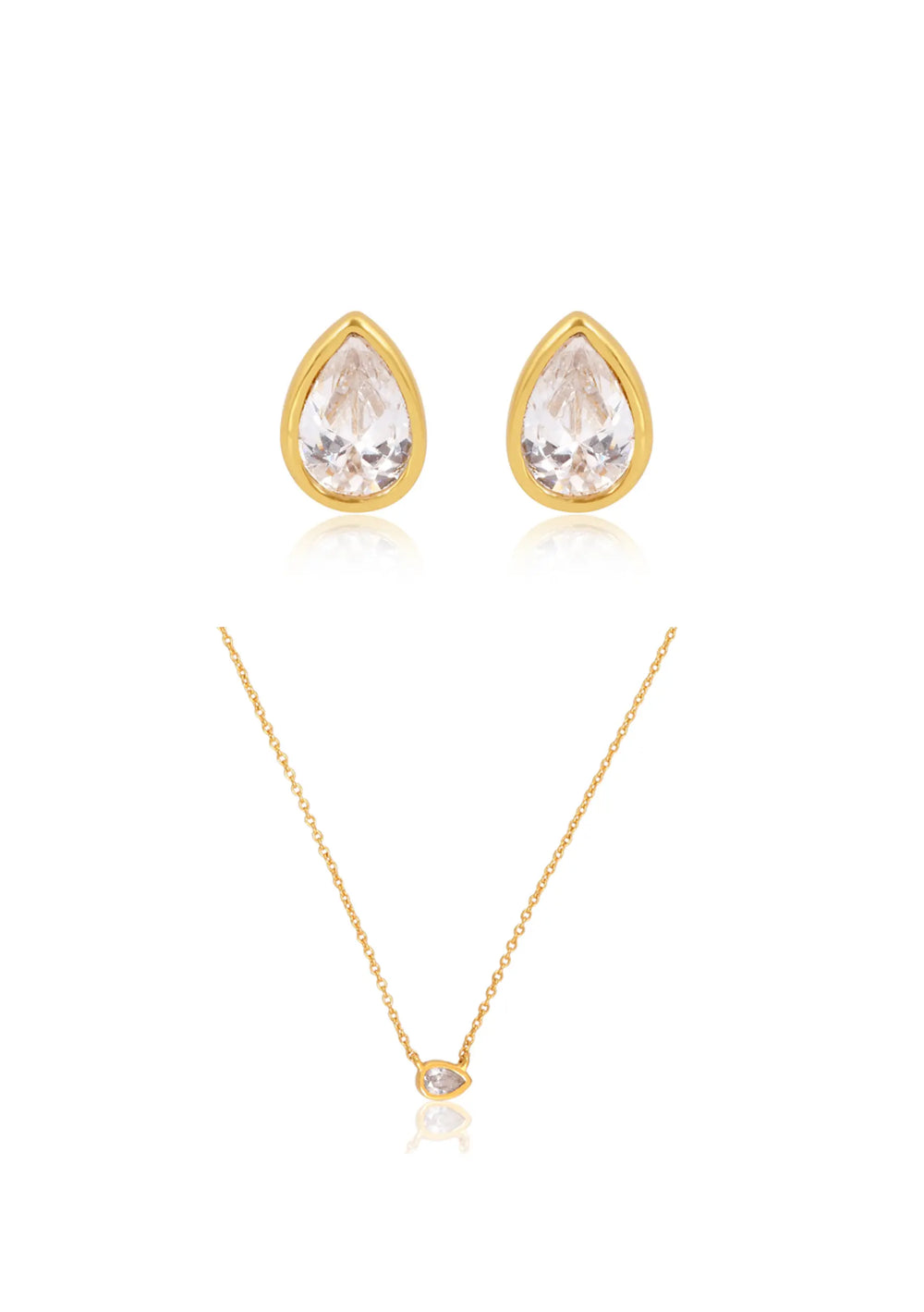 ELISE & SCOTTIE BRIDAL SET 18K GOLD Lolaknightofficial
