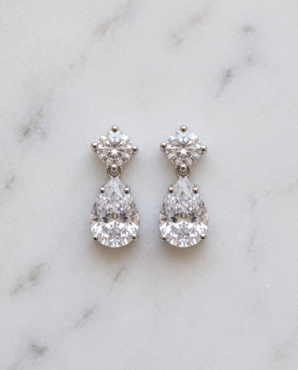 luxury crystal bridal earrings for the modern bride