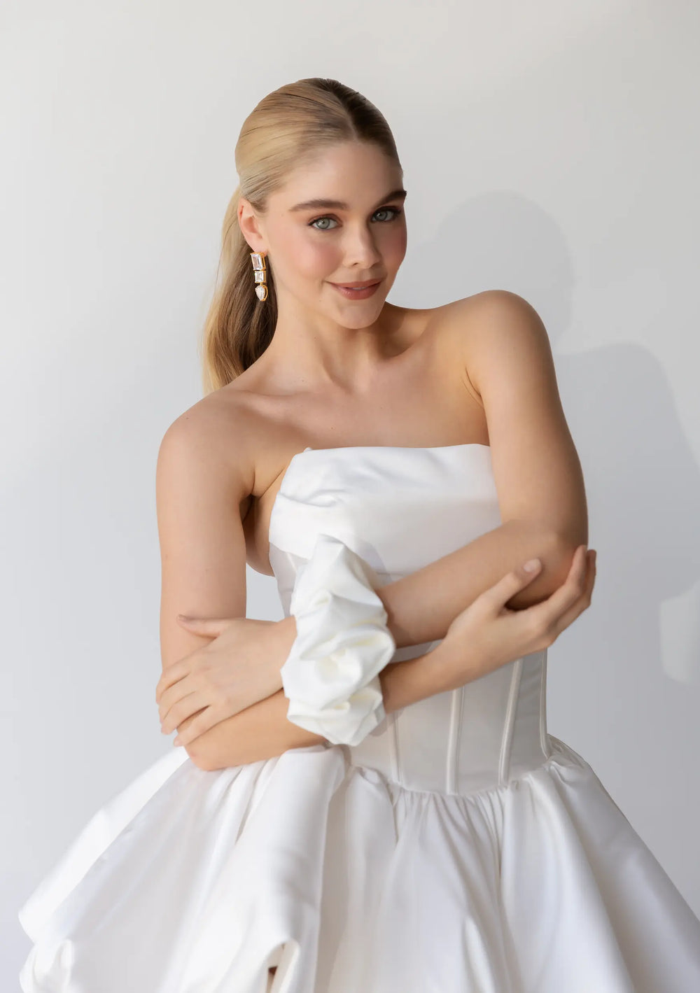 CECE IVORY CREPE SCRUNCHIE Lolaknightofficial