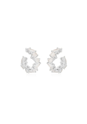 
                  
                    Load image into Gallery viewer, COLETTE BRIDAL EAR CUFF SILVER
                  
                