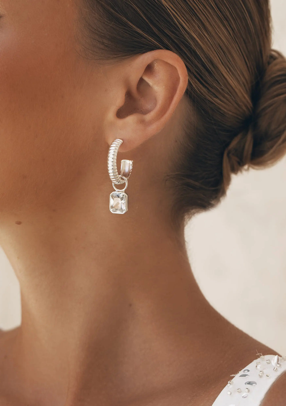 DAWN EARRINGS SILVER Lolaknightofficial