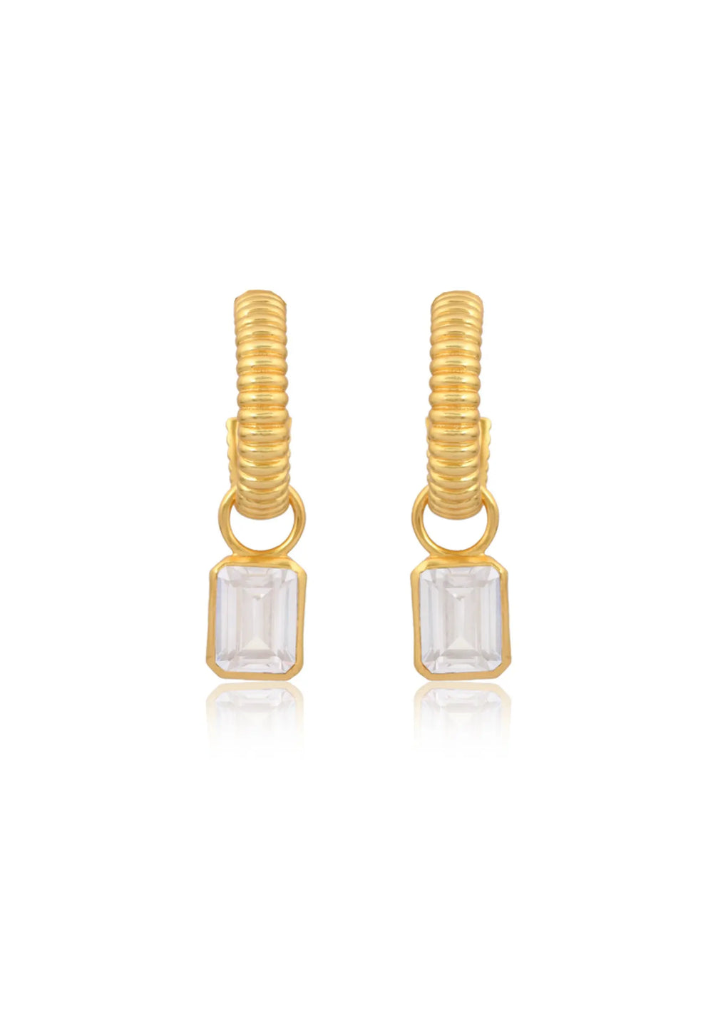 DAWN EARRINGS 18K GOLD Lolaknightofficial