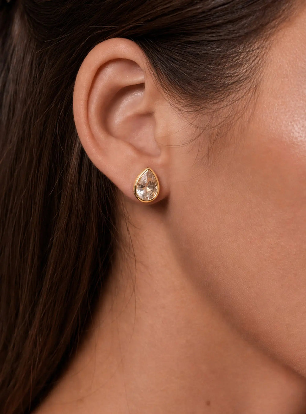ELISE BRIDAL EARRINGS 18K GOLD Lolaknightofficial