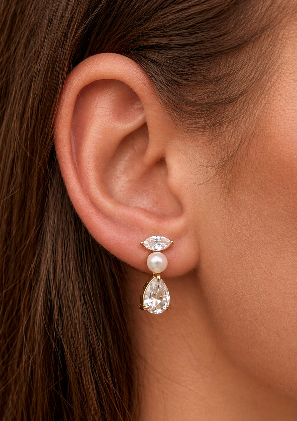 Sample Item 9 Estella gold earrings