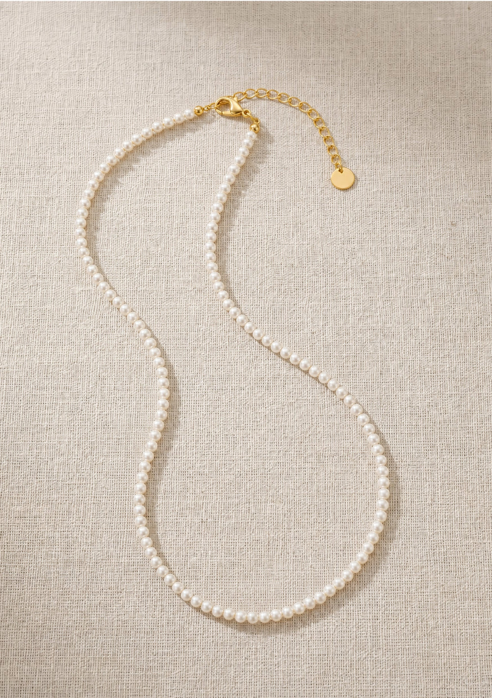 ETTA PEARL BRIDAL NECKLACE 18K GOLD Lolaknightofficial