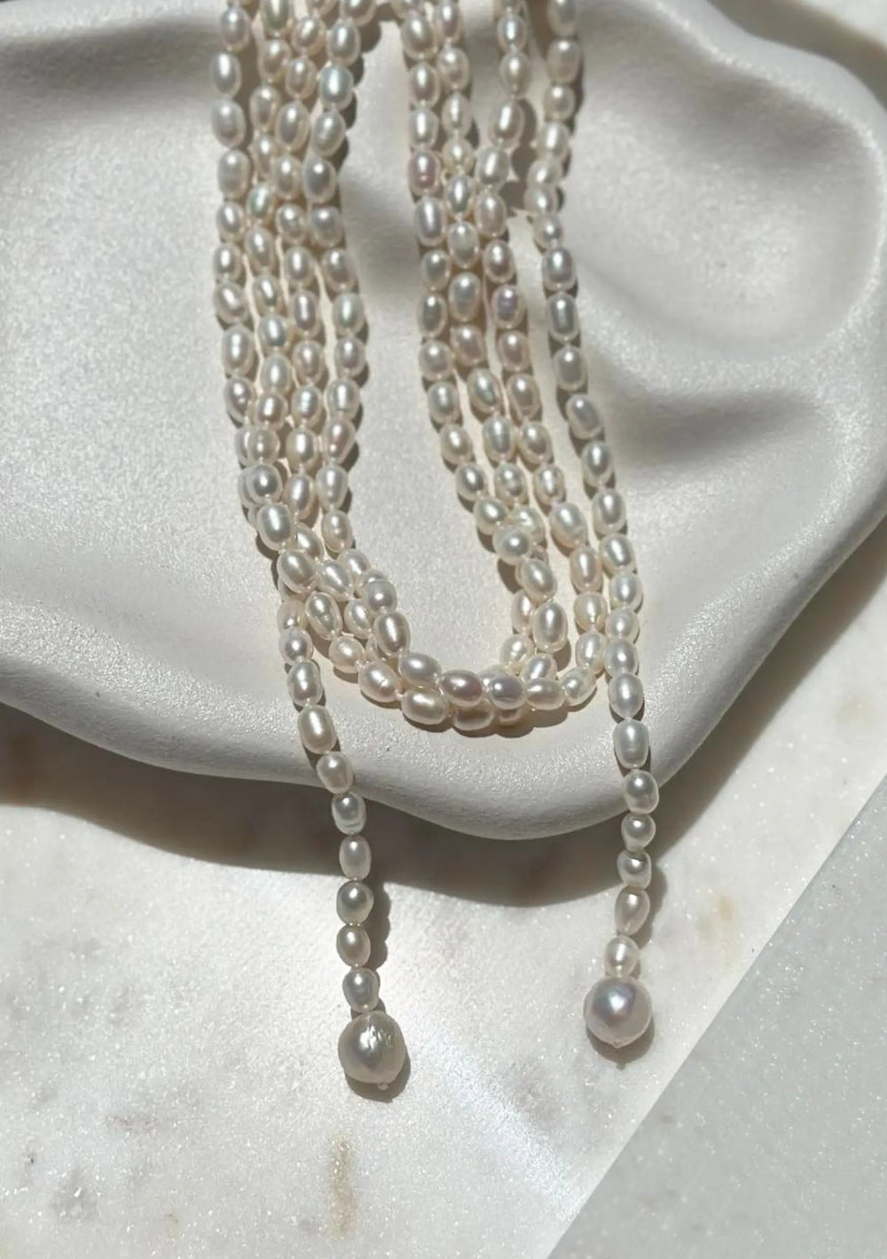 VALENTINA PEARL BRIDAL NECKLACE Lolaknightofficial