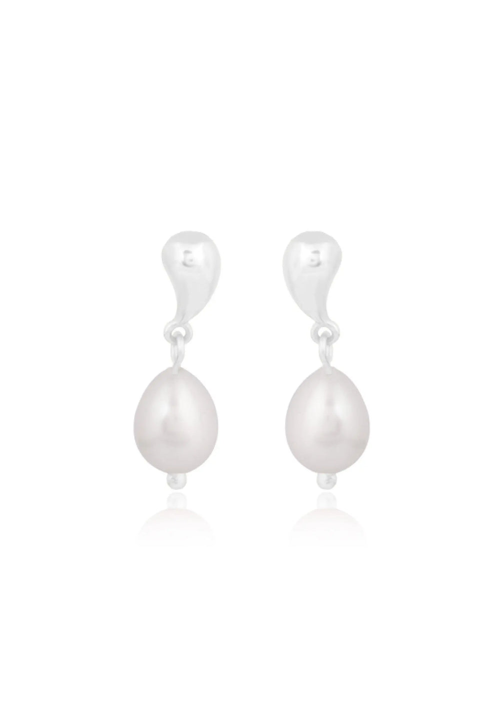 HAILEY BRIDAL EARRINGS SILVER Lolaknightofficial