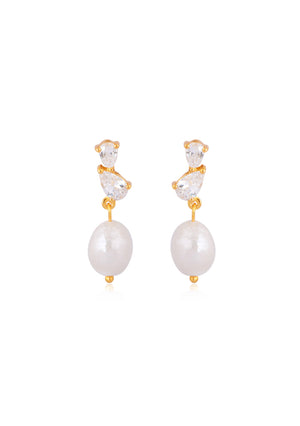 
                  
                    Load image into Gallery viewer, luxury crystal bridal earrings
                  
                