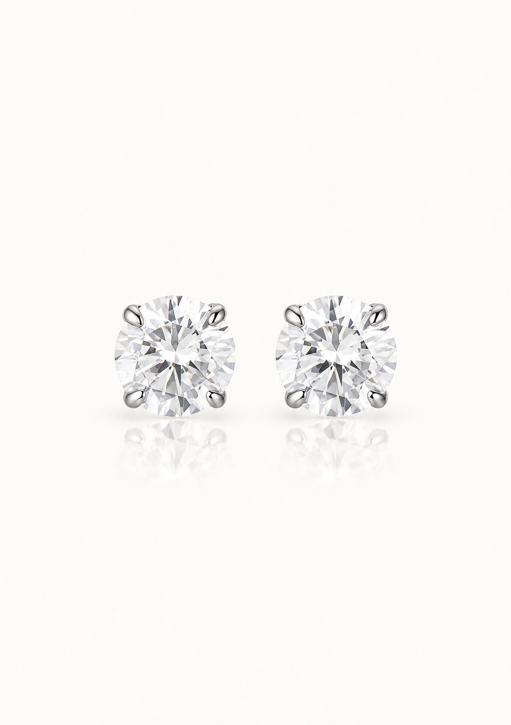 Stunning crystal stud wedding earrings for the chic bride