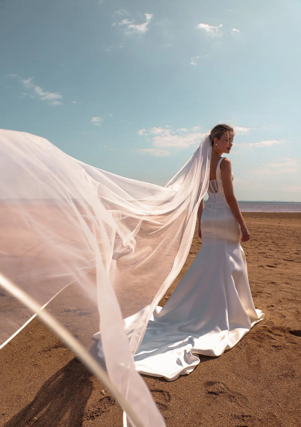 JAMES IVORY TRIM WEDDING VEIL Lolaknightofficial