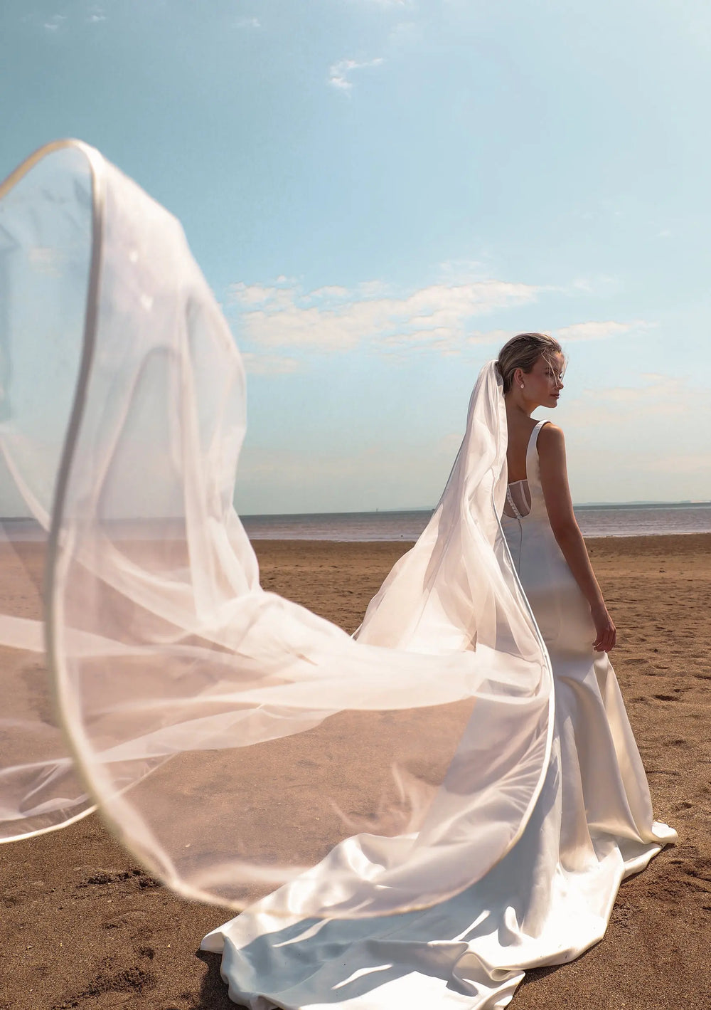 JAMES IVORY TRIM WEDDING VEIL Lolaknightofficial