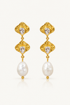 JULIETTE BRIDAL EARRINGS 18K GOLD