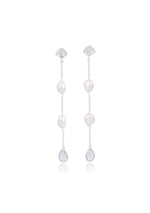 Minimal bridal earrings