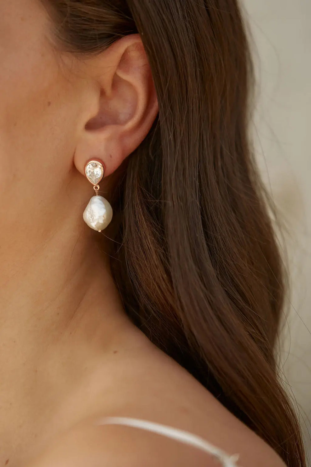 crystal bridal earrings