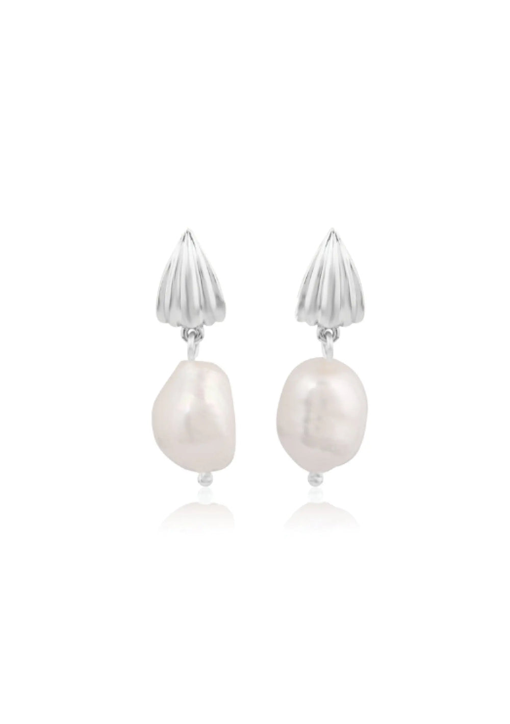 MARINDA EARRINGS SILVER Lolaknightofficial