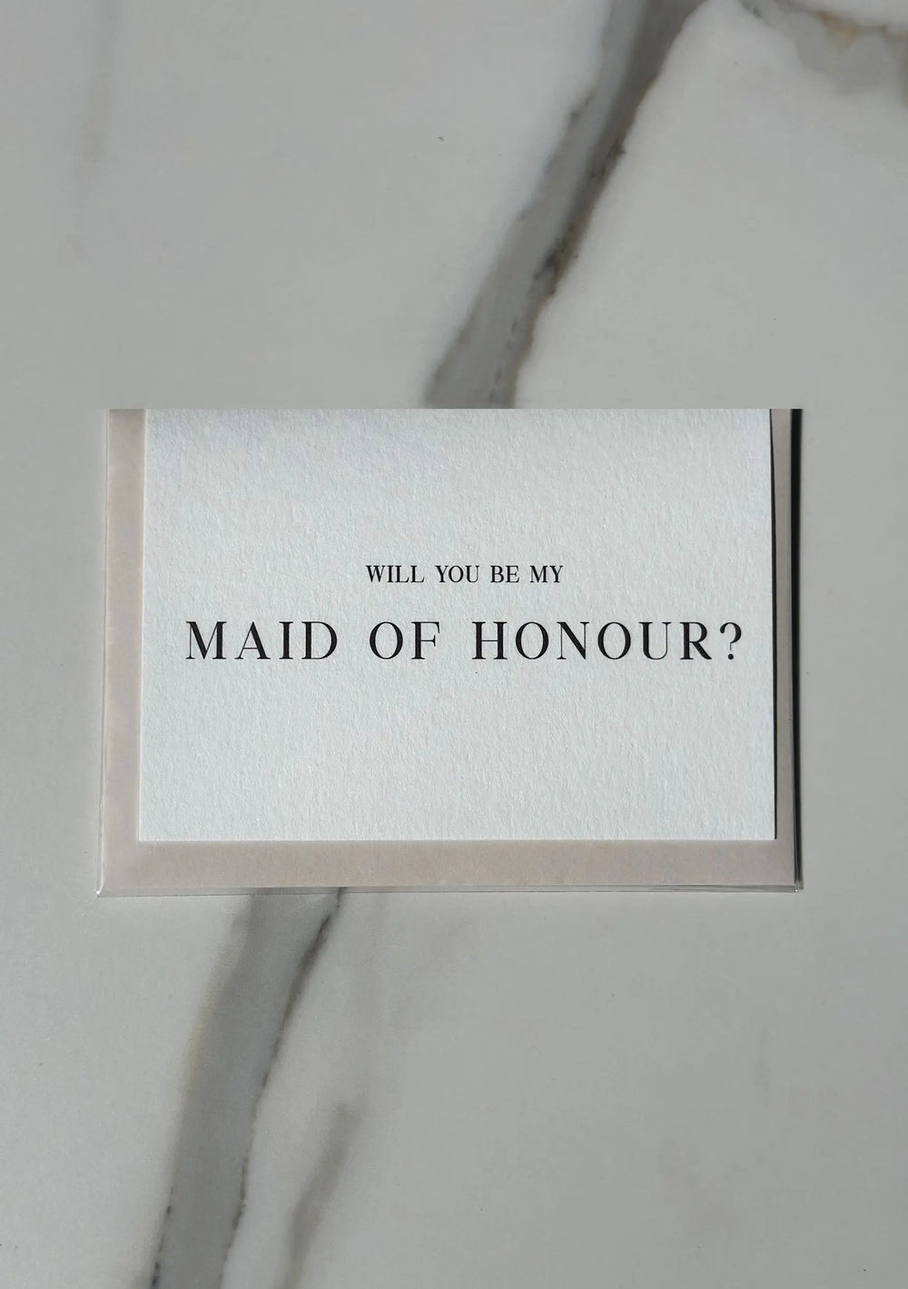 MAID OF HONOUR CARD Lolaknightofficial