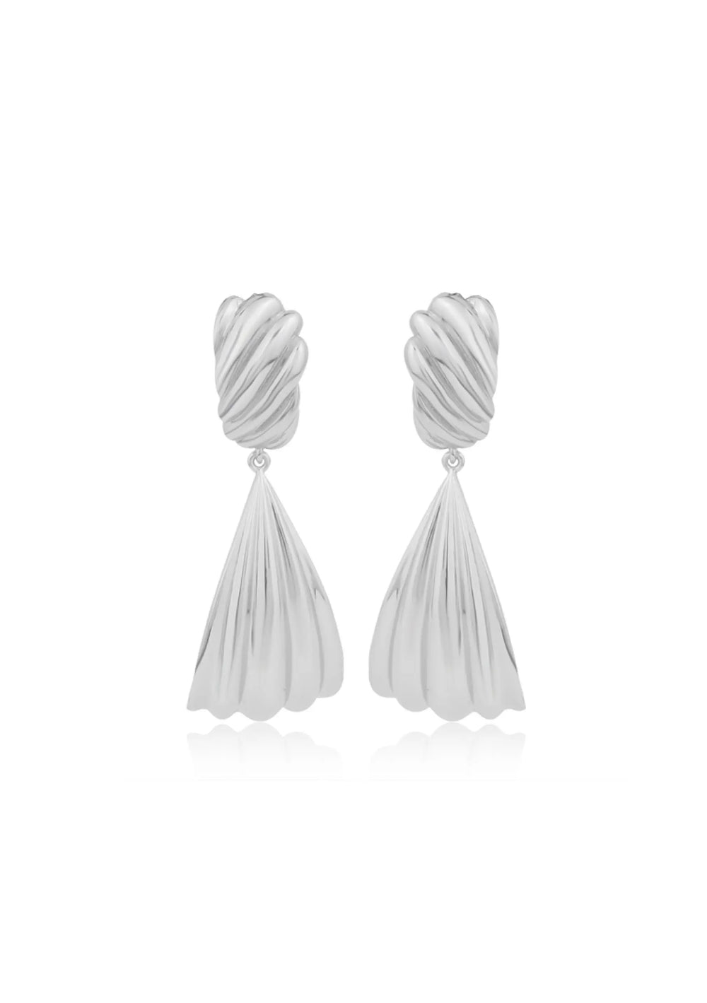MARINA EARRINGS SILVER Lolaknightofficial