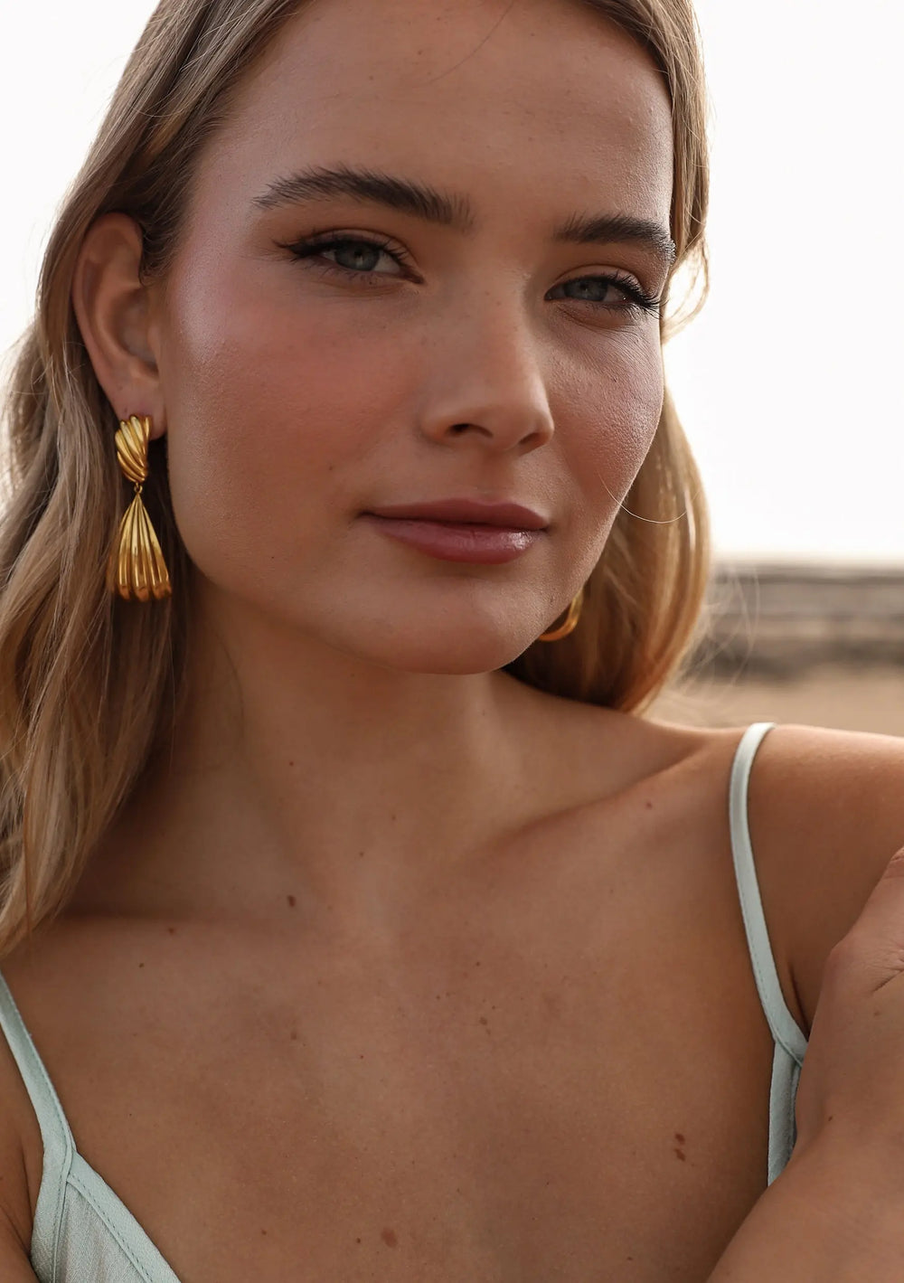 MARINA EARRINGS 18K GOLD Lolaknightofficial