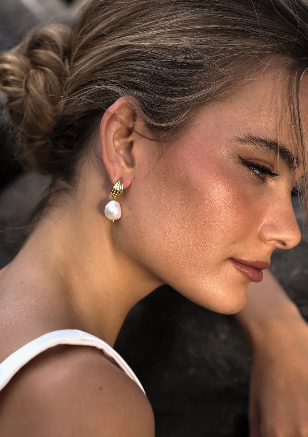 MARINDA EARRINGS 18K GOLD Lolaknightofficial