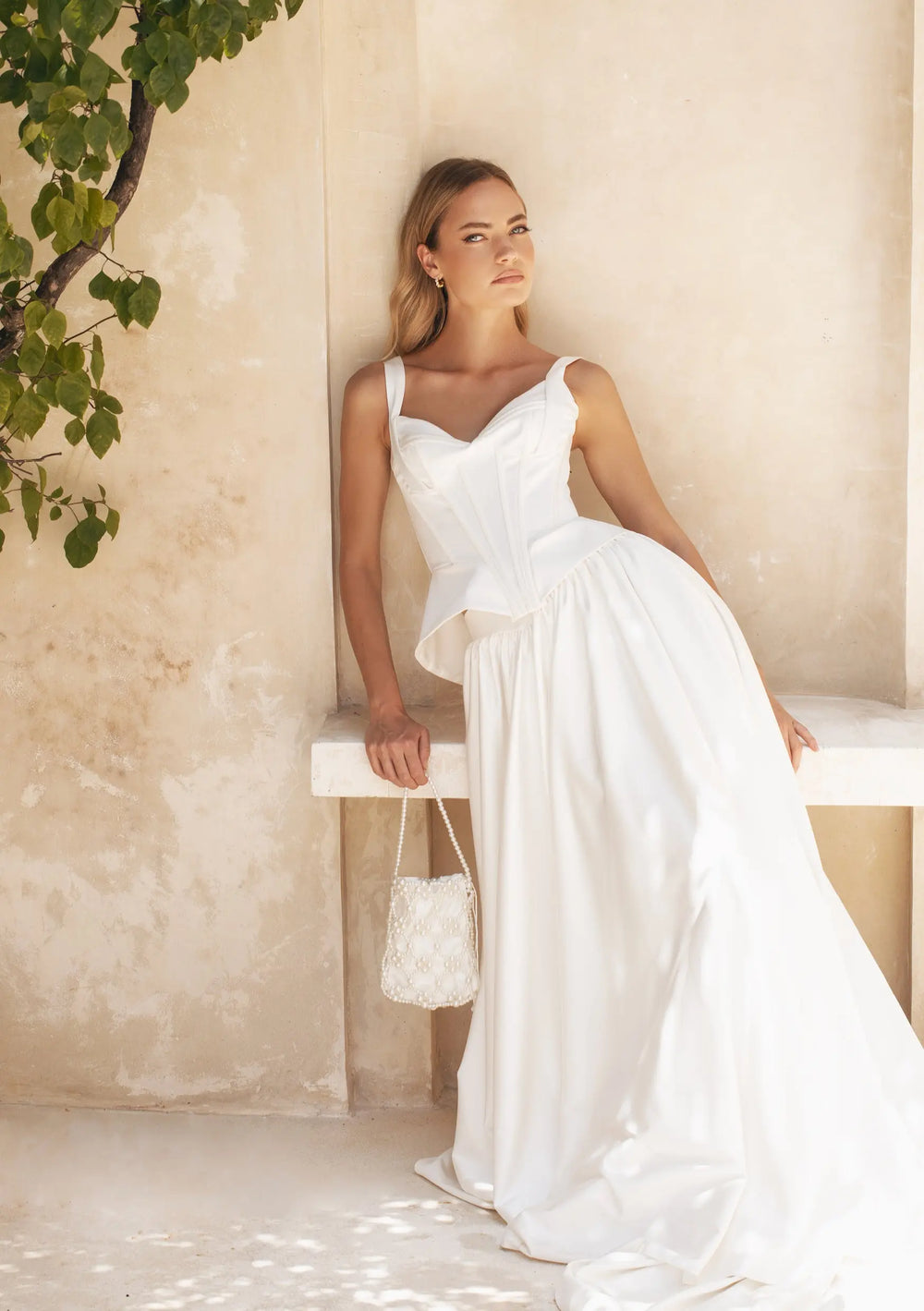 Elegant pearl wedding bag for brides, bridesmaids and special bridal occasions