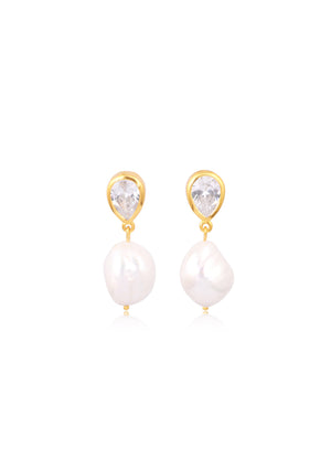 
                  
                    Load image into Gallery viewer, OCEANE BRIDAL EARRINGS 18CT GOLD
                  
                