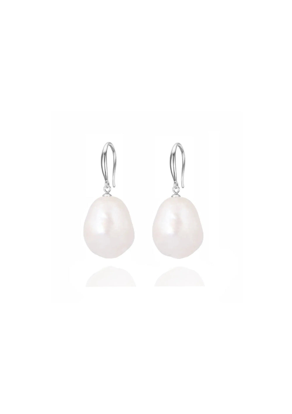 pearl drop earrings
