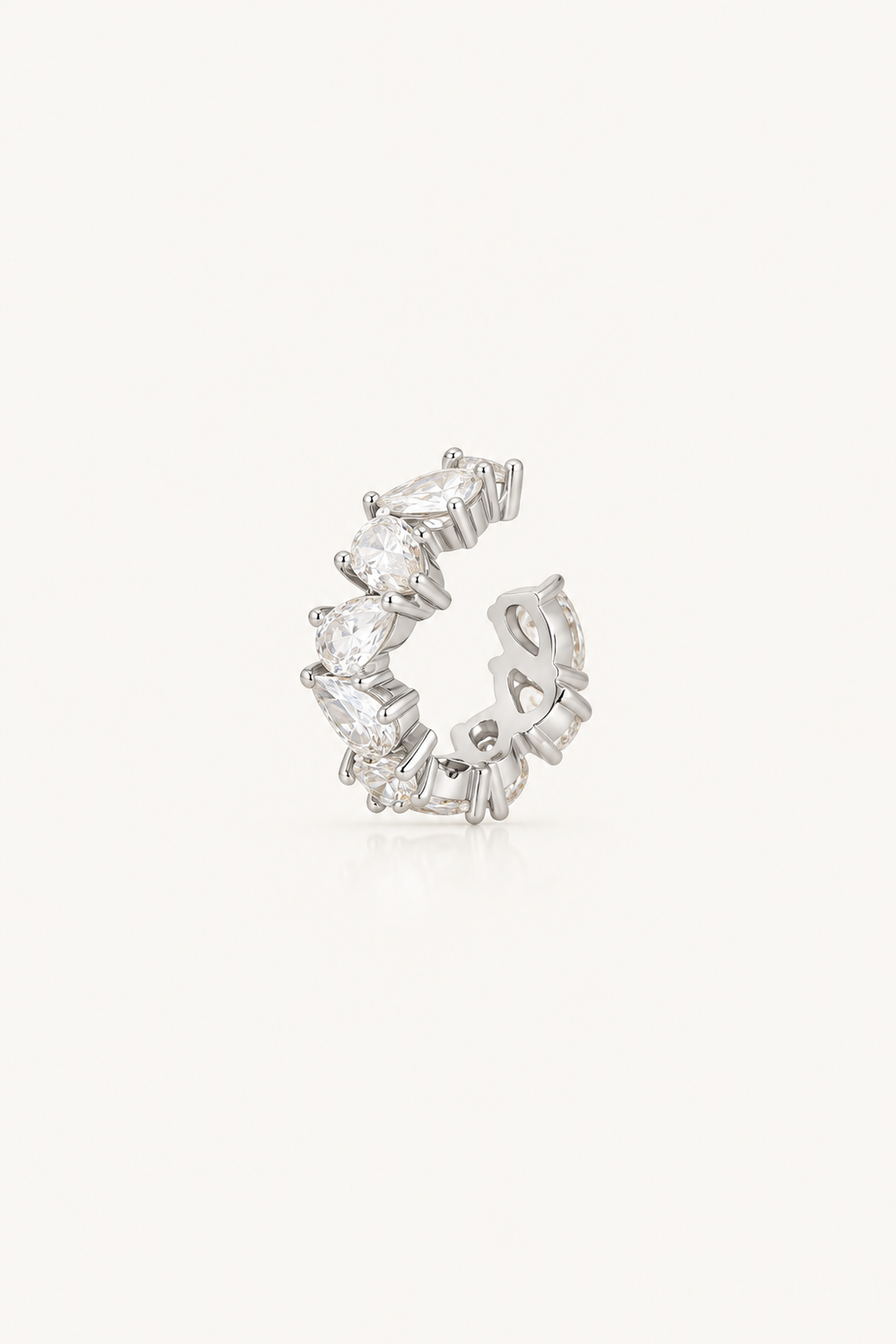 COLETTE BRIDAL EAR CUFF SILVER