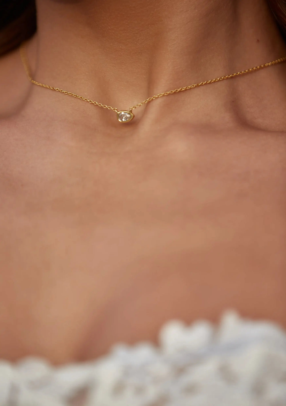 SCOTTIE NECKLACE 18CT ROSE GOLD Lolaknightofficial