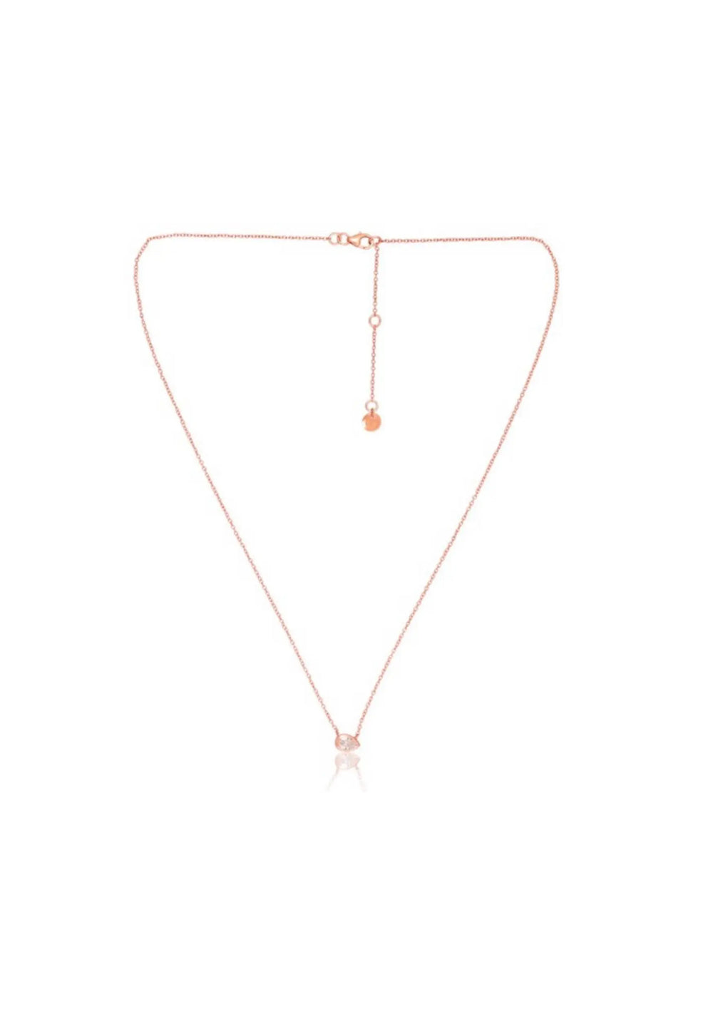 SCOTTIE NECKLACE 18CT ROSE GOLD Lolaknightofficial