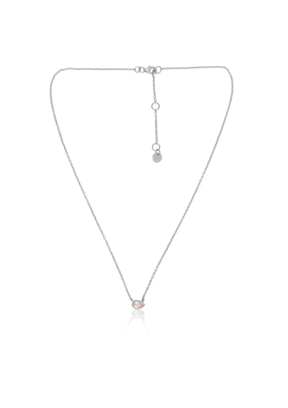 SCOTTIE NECKLACE 18CT SILVER Lolaknightofficial