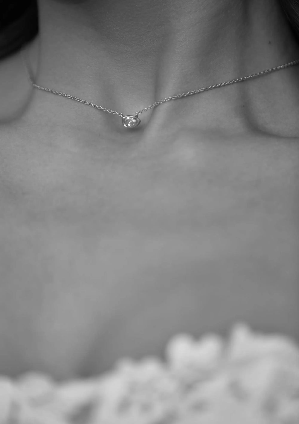 SCOTTIE NECKLACE 18CT SILVER Lolaknightofficial