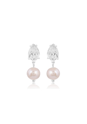 
                  
                    Load image into Gallery viewer, SUTTON EARRINGS SILVER
                  
                