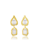 Elegant 18CT Gold TRISTA Bridal Earrings Australia