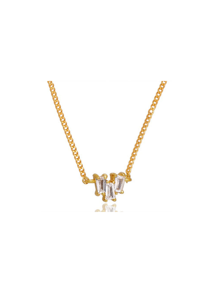 
                  
                    Load image into Gallery viewer, ZOE NECKLACE 18CT GOLD | Elegant Bridal Jewellery
                  
                